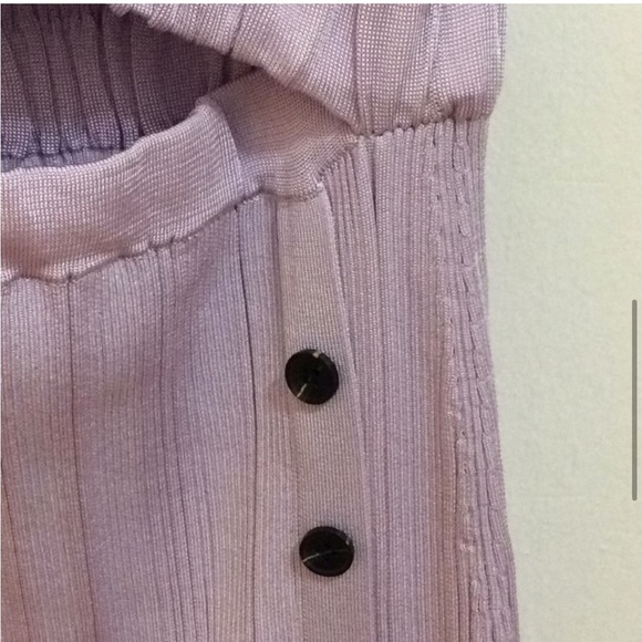 SELF-PORTRAIT Cut-Out Rib Knit Midi Dress - Picture 6 of 7